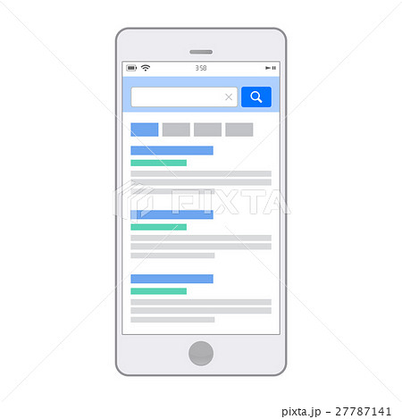イラスト素材 スマホ検索のイラスト素材