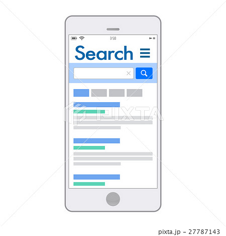 イラスト素材 スマホ検索のイラスト素材