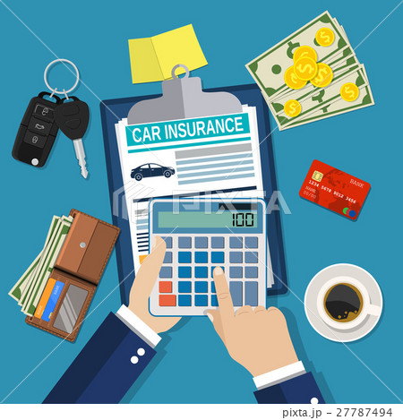 Car insurance form concept 27787494