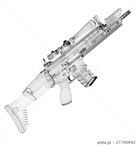 Machine gun Automatic 27790692