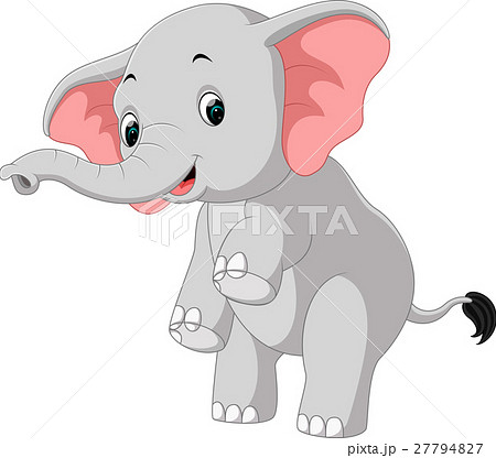 elephant cartoon 27794827