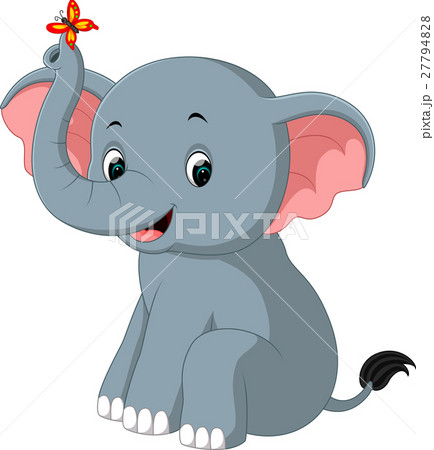 elephant cartoon 27794828