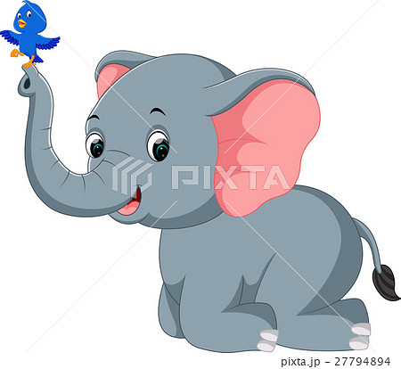 elephant cartoon 27794894