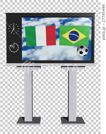 Football monitor (Italy VS Brazil) Football monitor (Italy VS Brazil) 27795499