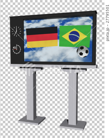 サッカー用モニター(ドイツVSブラジル) サッカー用モニター(ドイツVSブラジル) 27795501
