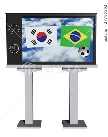 サッカー用モニター(韓国VSブラジル) サッカー用モニター(韓国VSブラジル) 27795502