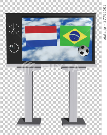Football monitor (Netherlands VS Brazil) Football monitor (Netherlands VS Brazil) 27795503