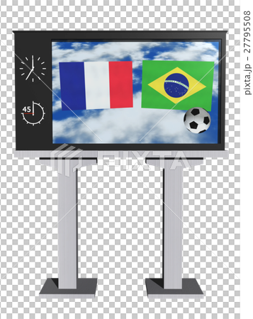 Football monitor (France VS Brazil) Football monitor (France VS Brazil) 27795508