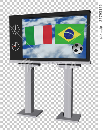 Football monitor (Italy VS Brazil) Football monitor (Italy VS Brazil) 27795526