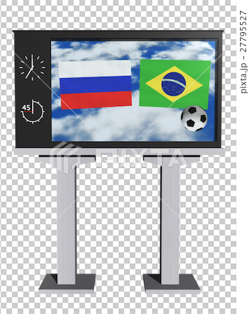 Football monitor (Russia VS Brazil) Football monitor (Russia VS Brazil) 27795527