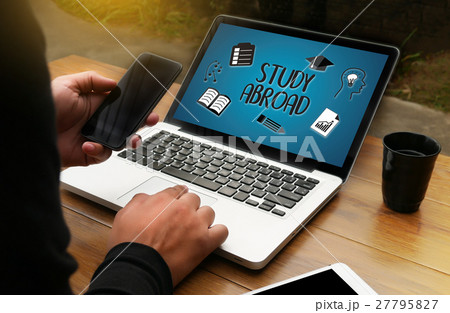 STUDY ABROAD Thoughtful male person  27795827