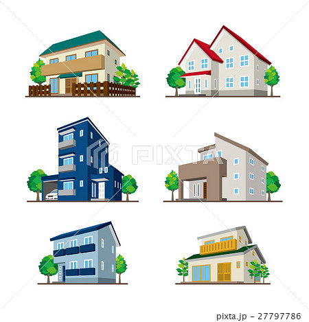 House Illustration Solid Figure Stock Illustration