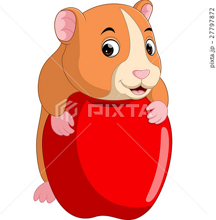 Cute hamster cartoon 27797872
