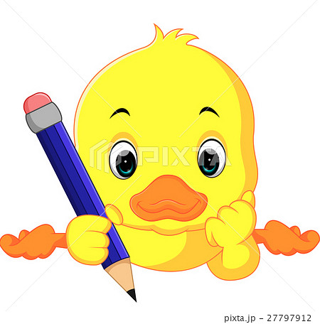Cute Duck Cartoonのイラスト素材 Cute Duck Cartoonのイラスト素材