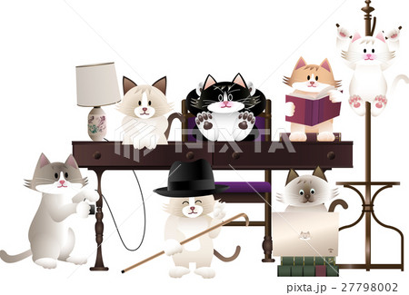 猫とオフィス 猫とオフィス 27798002
