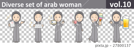 Arab women in ethnic costumes vol. 10 27800137