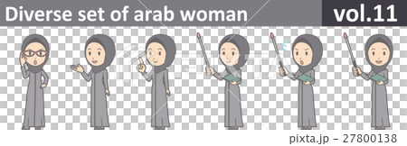 Arab women in ethnic costumes vol.11 27800138