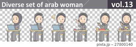 Arab women in ethnic costumes vol.13 27800140
