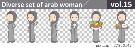 Arab women in ethnic costumes vol.15 27800142