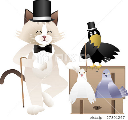 猫とシルクハット 猫とシルクハット 27801267