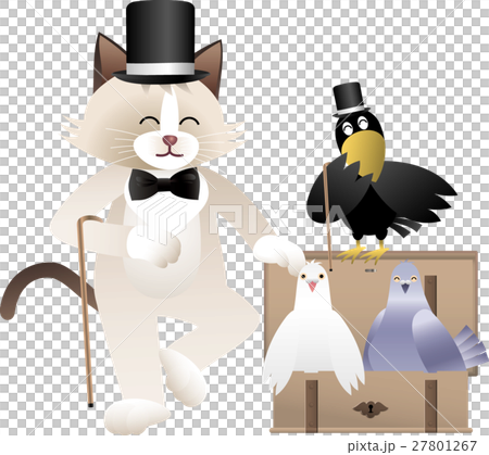 猫とシルクハット 猫とシルクハット 27801267