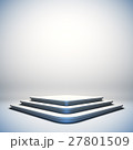 White empty stage. 27801509