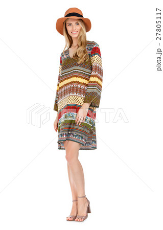 Fashion photo of young magnificent woman wearing 27805117