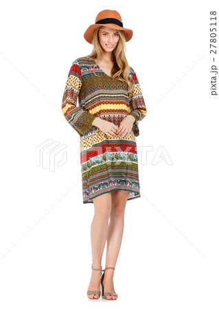 Fashion photo of young magnificent woman wearing 27805118