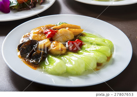 帆立と青梗菜のXO醤炒め 27807653