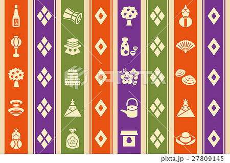 ひなまつり 繧繝模様のアイコンセット ひなまつり 繧繝模様のアイコンセット 27809145