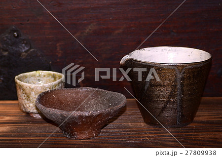 信楽焼　酒器 27809938