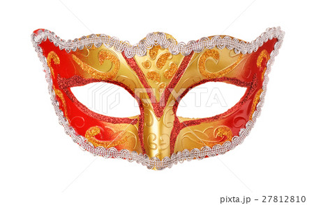 Front view of carnival mask Front view of carnival mask 27812810