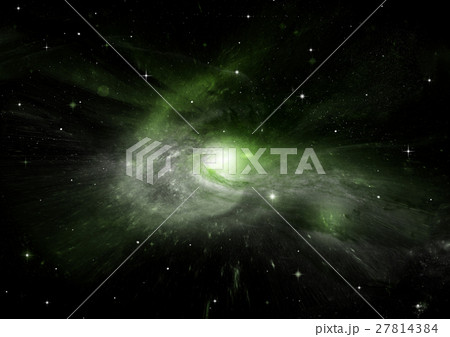 Stars, dust and gas nebula in a far galaxy 27814384