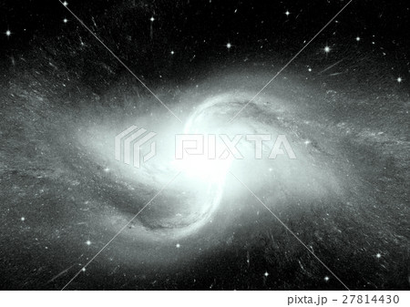 Stars, dust and gas nebula in a far galaxy Stars, dust and gas nebula in a far galaxy 27814430