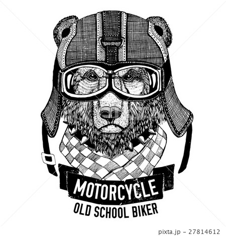 Wild BEAR for motorcycle, biker t-shirt Wild BEAR for motorcycle, biker t-shirt 27814612