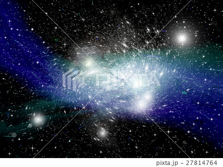 Stars, dust and gas nebula in a far galaxy Stars, dust and gas nebula in a far galaxy 27814764