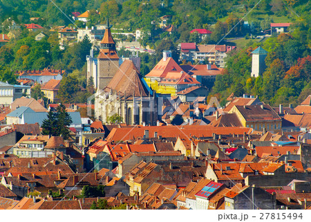 Brasov Old Town skyline. Romania 27815494