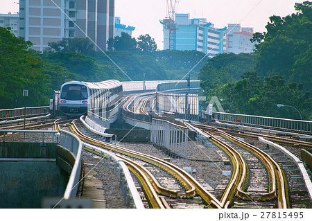 Metro train Singapore 27815495
