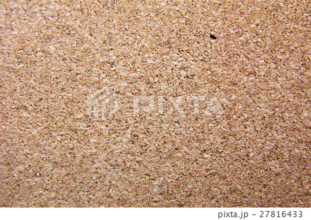 Closed up brown cork board texture background 27816433