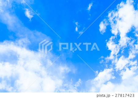 空 雲 青い空 白い雲 合成用背景素材 写真素材 コピースペース 文字入れスペース 空 雲 青い空 白い雲 合成用背景素材 写真素材 コピースペース 文字入れスペース 27817423