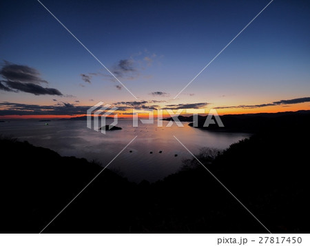 播磨灘の夕暮れ マジックアワー 播磨灘の夕暮れ マジックアワー 27817450