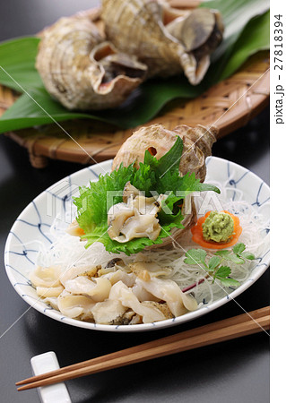 つぶ貝刺身 つぶ貝刺身 27818394