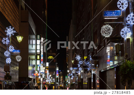 イルミネーションの銀座 イルミネーションの銀座 27818485