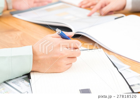 マイホーム 打ち合わせ 工務店 建設会社 戸建て イメージ図資料 マイホーム 打ち合わせ 工務店 建設会社 戸建て イメージ図資料 27818520