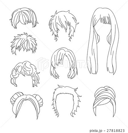 30 Girl Hair Drawing Ideas and References - Beautiful Dawn Designs