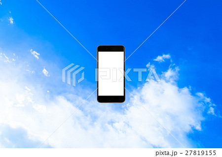 スマホ合成 空 雲 青い空 白い雲 合成用背景素材 写真素材 コピースペース 文字入れスペース スマホ合成 空 雲 青い空 白い雲 合成用背景素材 写真素材 コピースペース 文字入れスペース 27819155
