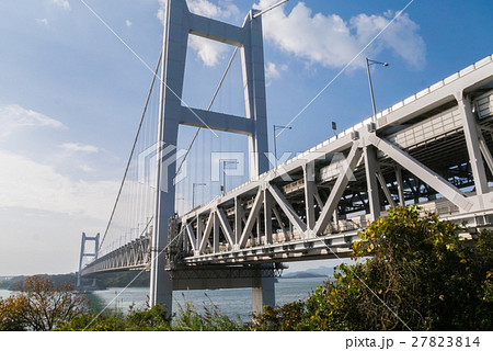岡山県 倉敷市 下津井 田之浦 瀬戸大橋 岡山県 倉敷市 下津井 田之浦 瀬戸大橋 27823814