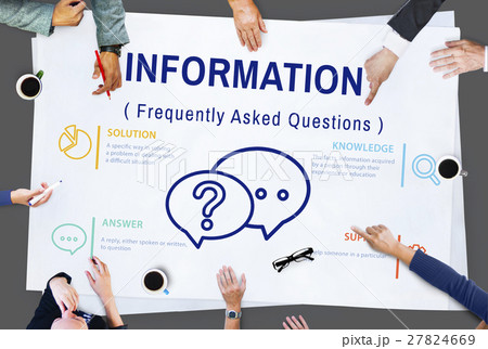 FAQs Customer Service Icon Concept FAQs Customer Service Icon Concept 27824669