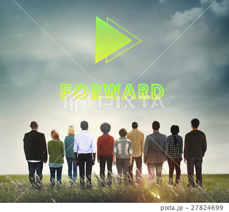 Goals Aim Forward Positivity Success Mission Concept 27824699