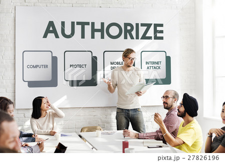 Authorization Permission Network Security System Concept Authorization Permission Network Security System Concept 27826196